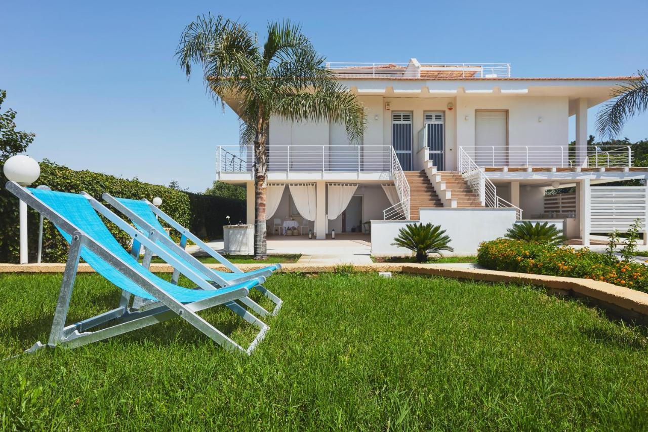 Villa Marina Few Mt From Sand Beach Pozzallo Exterior foto